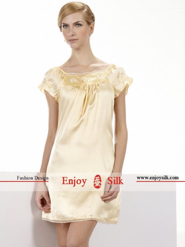 Silk Pajamas NightDress
