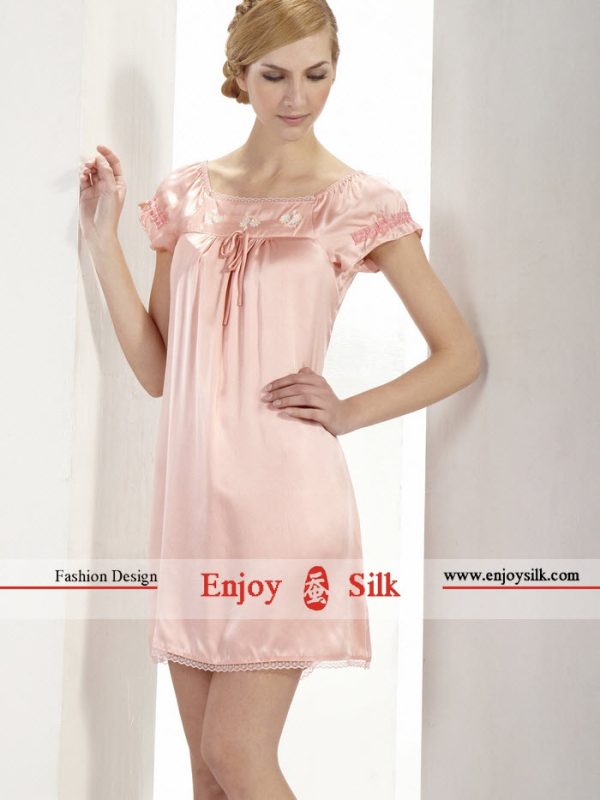 Silk Pajamas NightDress