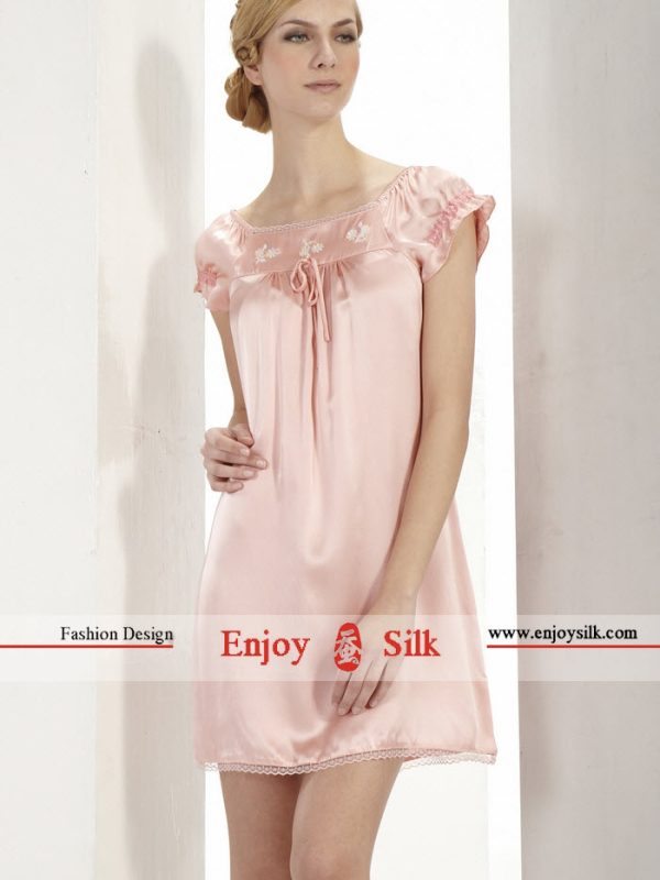 Silk Pajamas NightDress