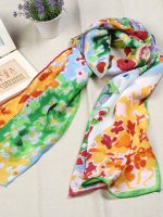 Silk Scarves | Long Silk Scarf #0161