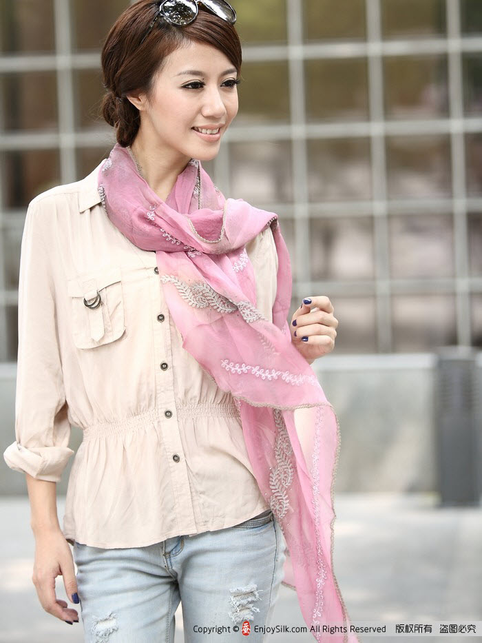 silk scarf