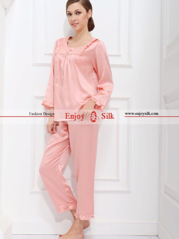 Women's Silk Pajamas | Long Sleeve
