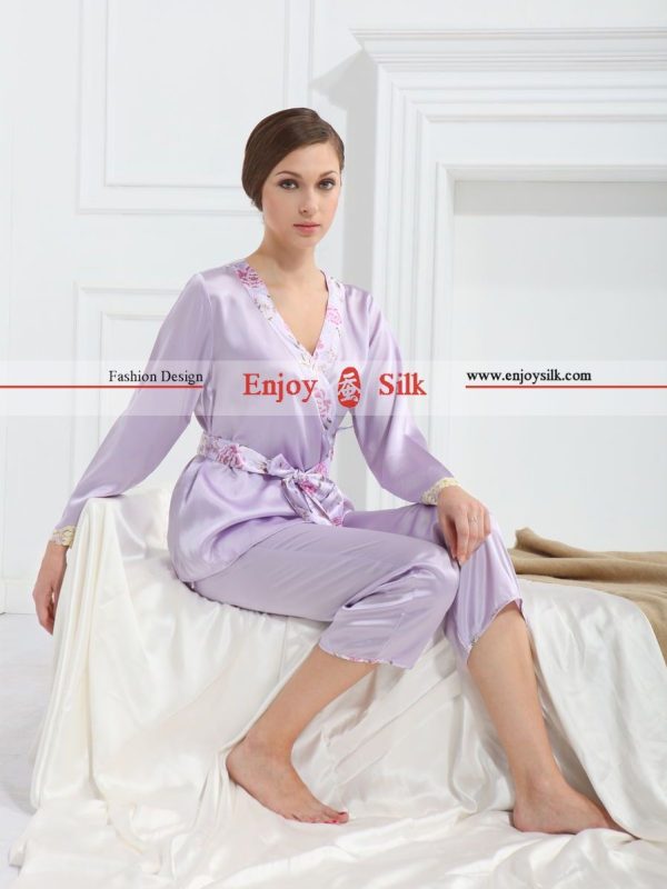 Luxury Silk Pajamas Set