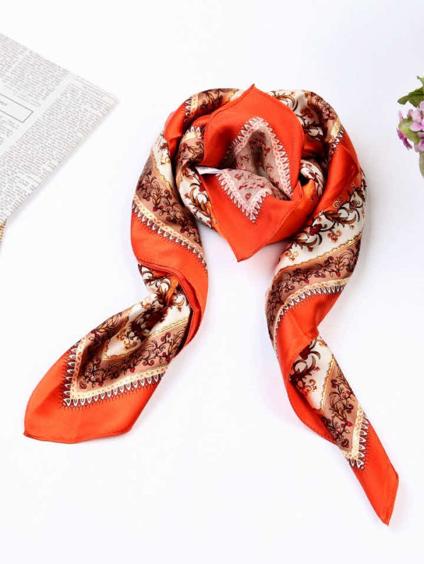 Thicker Silk Scarves | Large Square silk scarf | #2061
