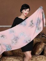 Fashion Women Girl Printed Silk Long Soft Scarf Shawl Scarf