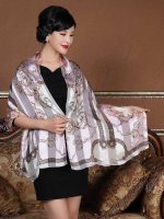 Women's 100% Luxury Long Silk Scarf