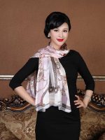 Women's 100% Luxury Long Silk Scarf