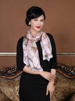Women's 100% Luxury Long Silk Scarf