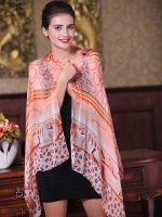 Fashion Noble Women's Leopard Long Soft Wrap Lady Shawl Silk Chiffon Scarf