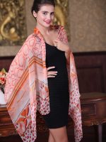 Fashion Noble Women's Leopard Long Soft Wrap Lady Shawl Silk Chiffon Scarf