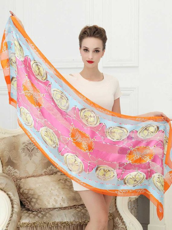 Fashion Pure Natural Silk Scarves for Women