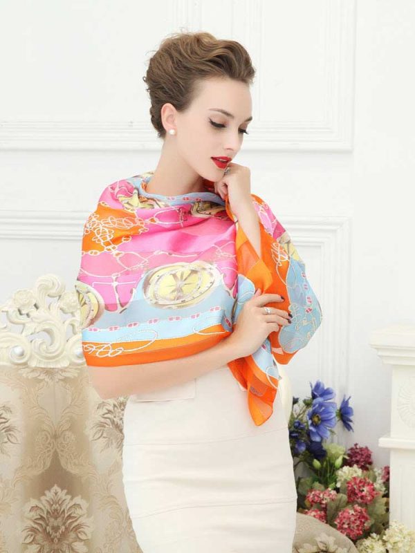 Fashion Pure Natural Silk Scarves for Women