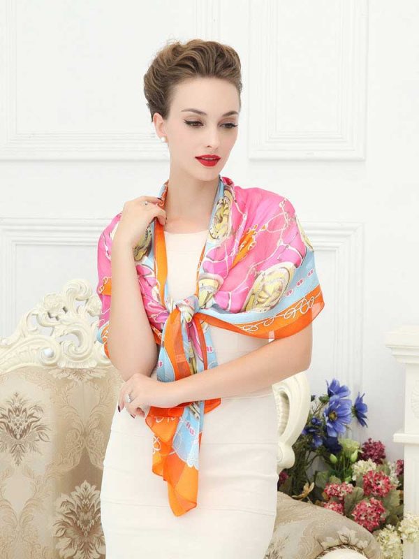 Fashion Pure Natural Silk Scarves for Women