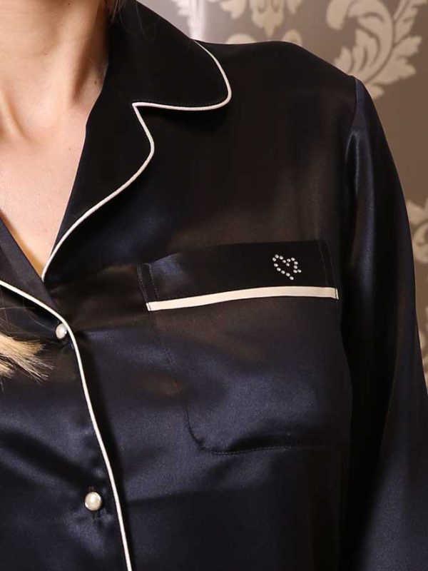 Women's Silk Peignoir Silk Nightgown Pajamas