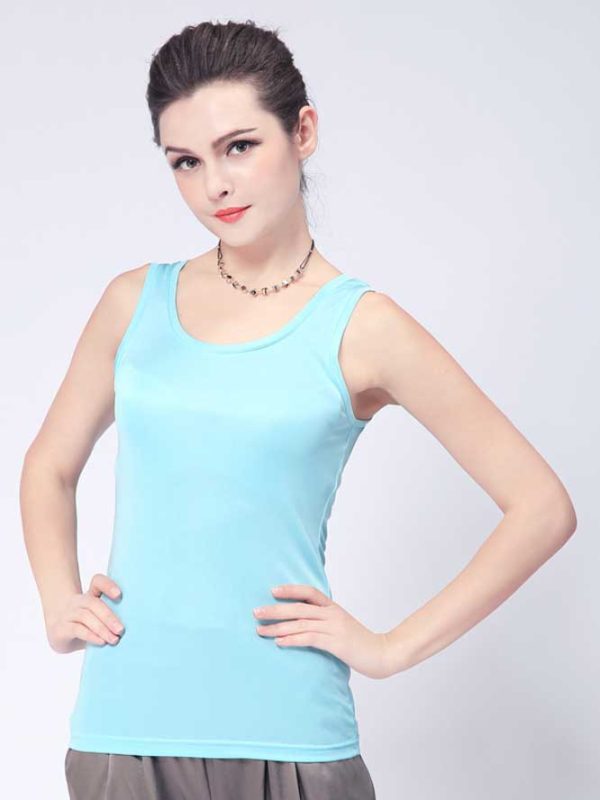 Silk Vests With Wide Straps, Womens Cami