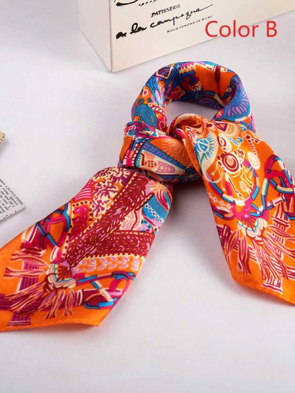 Silk Scarf | Small Square Silk Scarves #2015