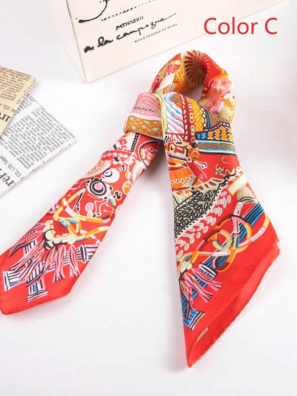 Silk Scarf | Small Square Silk Scarves #2015