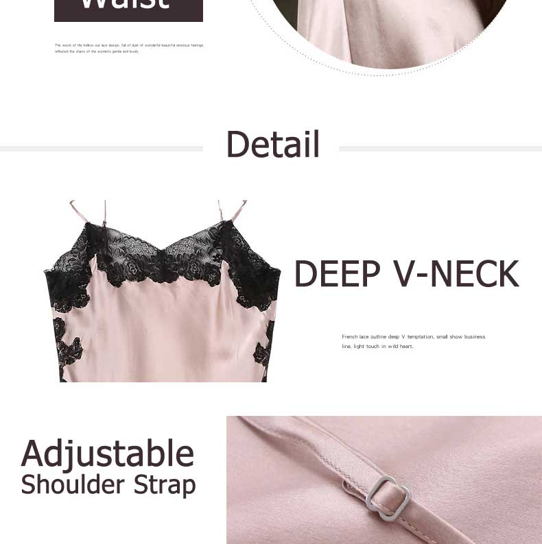 sexy blackless chemise, silk slips, silk sleepwear