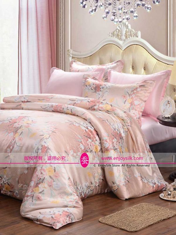 19mm Seamless 100% Silk Duvet Cover | Flat Sheet | Pillowcase Bedding Set