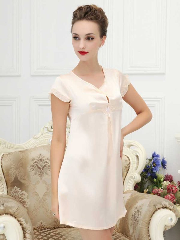 Silk NightShirt Pajamas