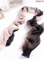 Gradient Silk Scarves | Long Silk Scarf