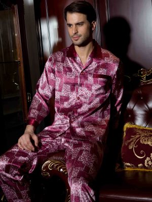 Silk Pajamas For Men-202