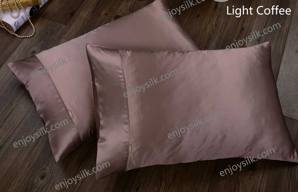 silk pillowcase, Silk shams