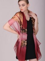 Leopard Silk Scarf | Silk Scarves
