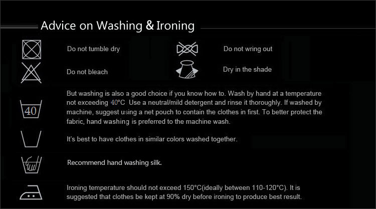 washing silk
